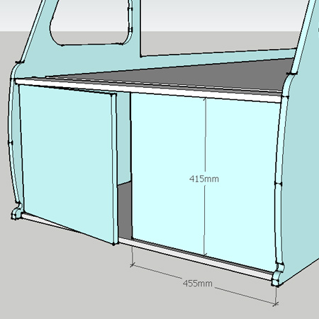 Iconic VW bus becomes a kid's bed