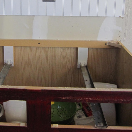 Replace Formica with solid wood countertops