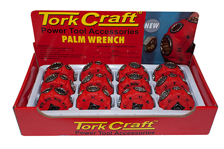 The tool has 7 different spline sockets and a bit holder - for sockets from 8 mm to 17 mm, both metric and imperial. 