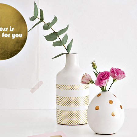 Even scraps of lace or paper doilies can be used to apply an attractive pattern to the spay painting projects