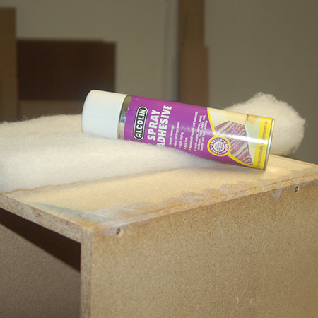 Upholstered ottoman cover