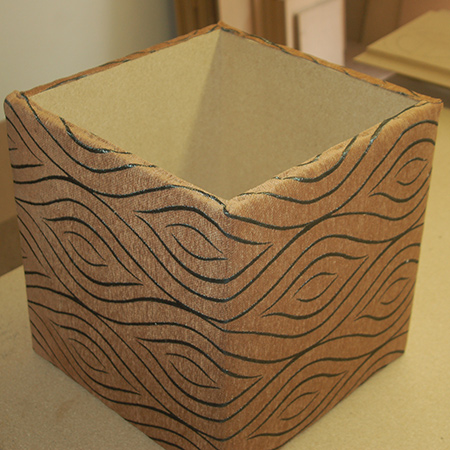 upholster box for upholstered ottoman