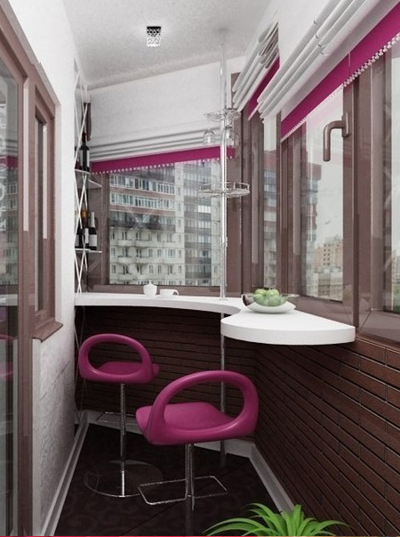 Practical ideas for a small balcony