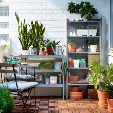 Practical ideas for a small balcony