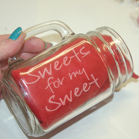 how to engrave on glass jar with dremel tool