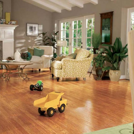 Laminate wood floors DIY installation