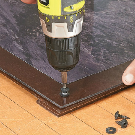 Make a bold display of art, posters or enlarged photos