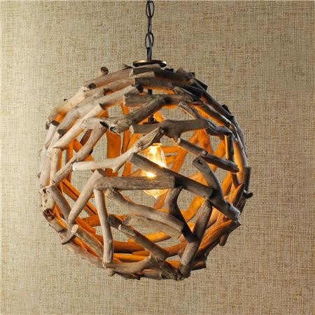 driftwood chandelier light
