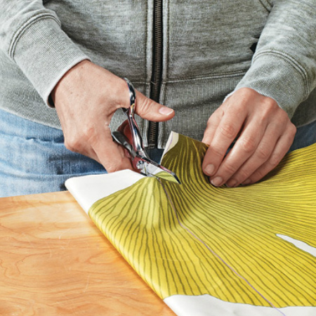 Make a fabric room divider 