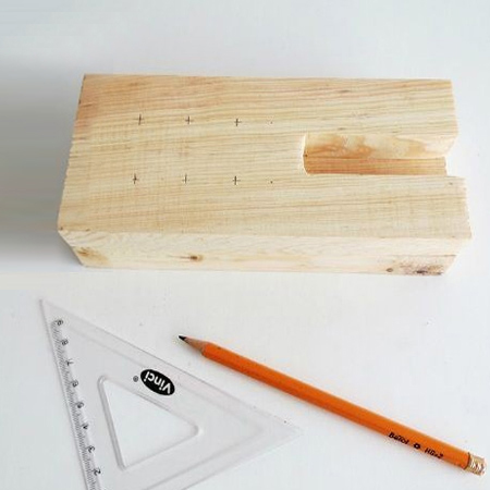 Make a handy desk organiser