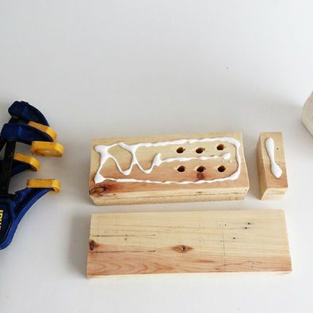 Make a handy desk organiser