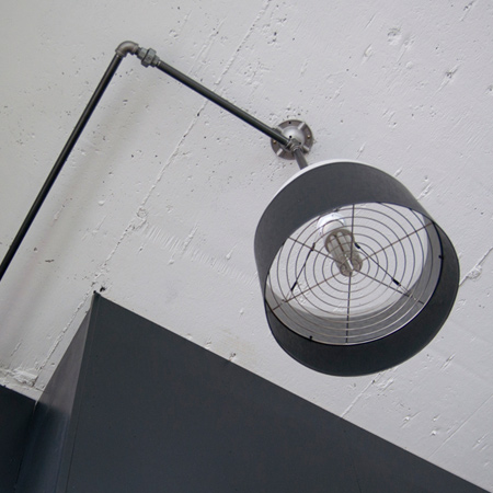 easy diy industrial style pendant shade