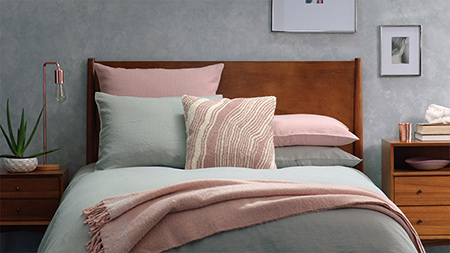 There's more than one way to style a bed using nothing more than a few affordable accessories. With these ideas you can style a bed to create mood, or swap out accessories for the changing seasons.
