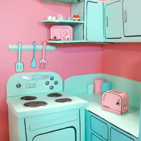 Creative cardboard for kids