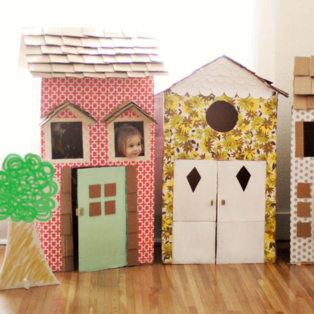 Creative cardboard for kids