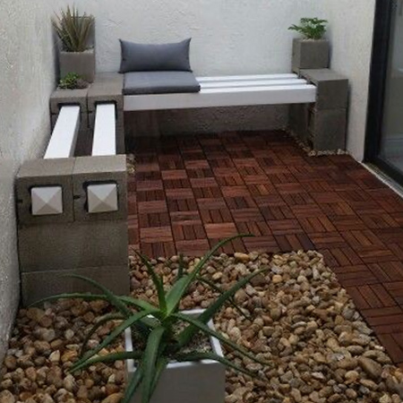 HOME DZINE Garden Ideas | Practical uses for breeze blocks