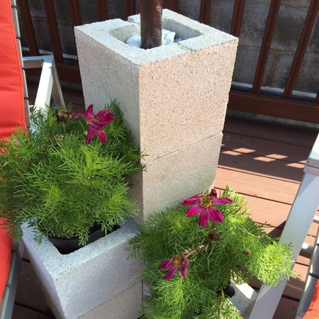 Practical uses for breeze blocks