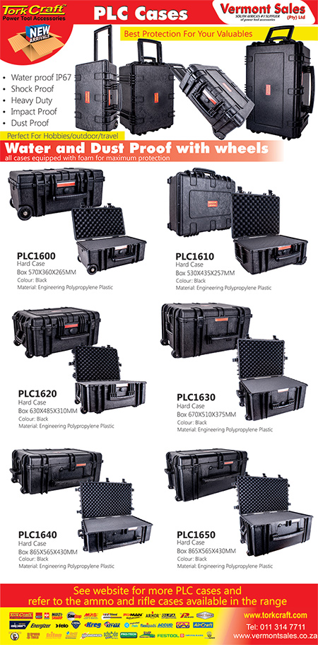 Tork Craft offers a wide selection of PLC cases to protect your valuables