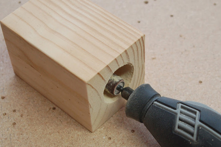 All Dremel MultiTools are supplied with a variety of sanding rings, large and small, that can come in handy for a wide range of sanding tasks.
