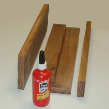 Wooden spice rack