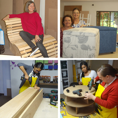 Whatever your age or gender, whether you have previous experience or not, DIY Divas offer workshops specifically designed to provide skills that you can put to good use.