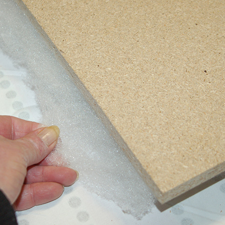 Easy to make Upholstered Headboard