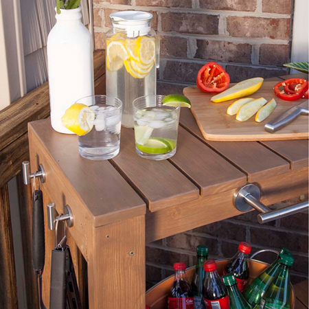 Make a braai cart or prep station