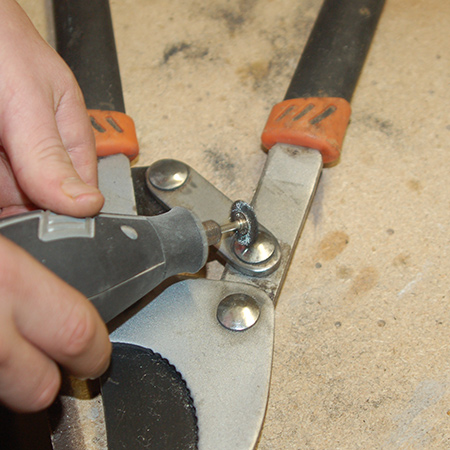 Maintain garden tools