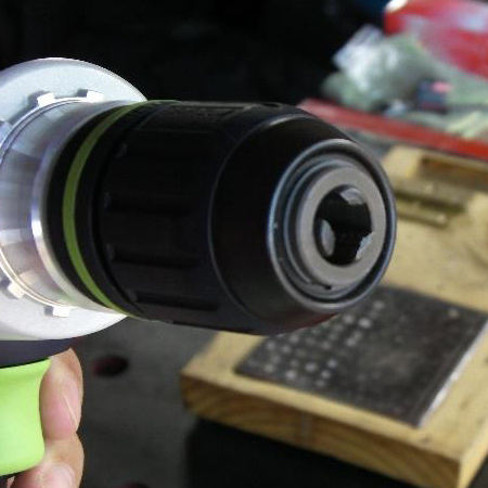 Vermont Sales brings the Rivedrill system to South Africa. The Rivedrill can be fitted to any drill - both cordless or corded - and replaces a hand riveter for easy riveting of steel sheets.