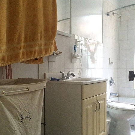 Inexpensive way to upgrade bathroom tiles