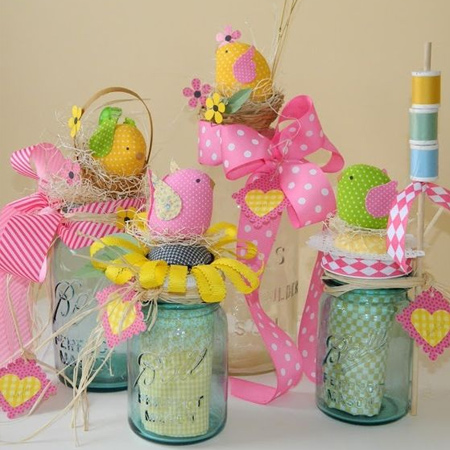 creative fun mason ball jar easter craft ideas