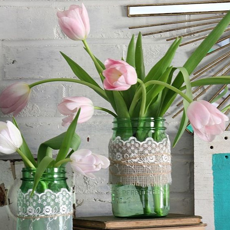 mason ball jar easter craft ideas