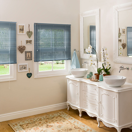 Light, strong and affordable, aluminium Venetian blinds are perfect for controlling light