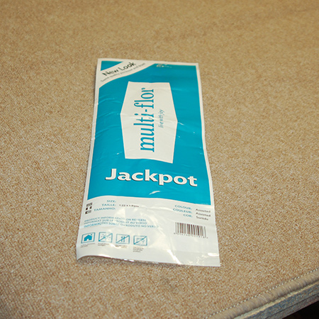 Rust-Oleum sprayed carpet