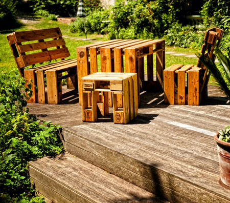 pallet outdoor furniture