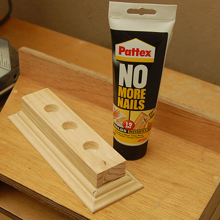 Quick Project: Faux pewter candle holder