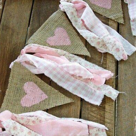 Inexpensive burlap decor