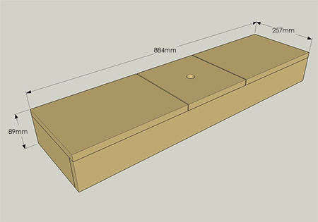 Make a secret shelf