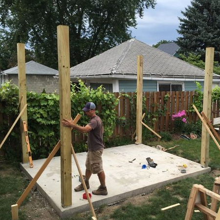 Build a shady pergola