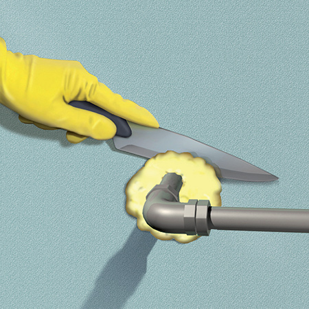 Fill the gap with Sika Boom