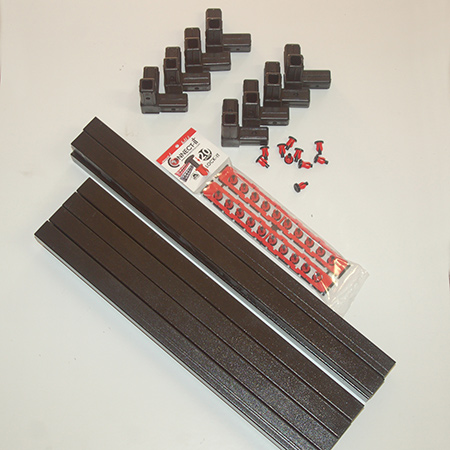 Connect-it is a modular framework solution that allows DIY enthusiasts to be even more creative with square steel tube. No more welding... now you can click all the sections together!