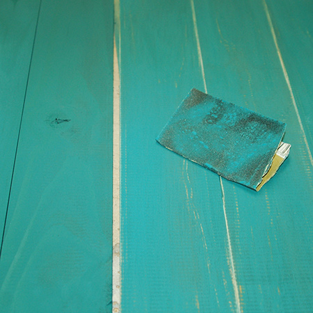 Allow the paint to dry completely