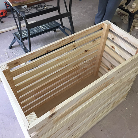 Make a mobile storage cart