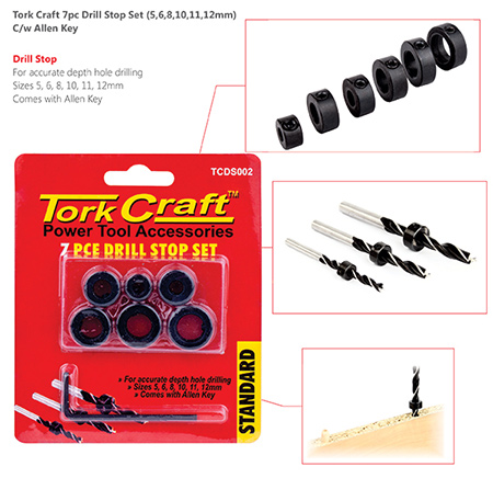 vermont sales Drill stops control drilling depth