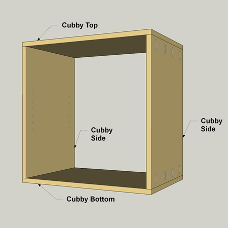 Simple, practical DIY storage closet
