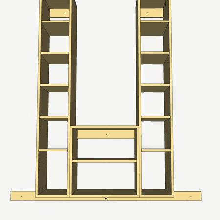 Simple, practical DIY storage closet