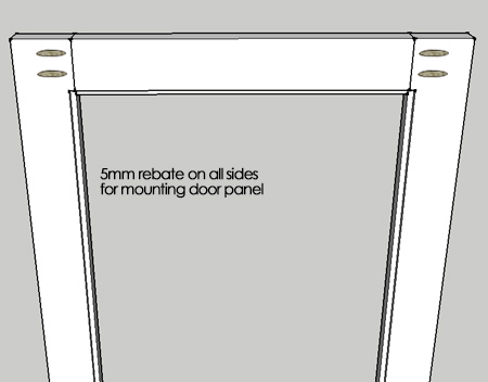 Build a 2-door cabinet