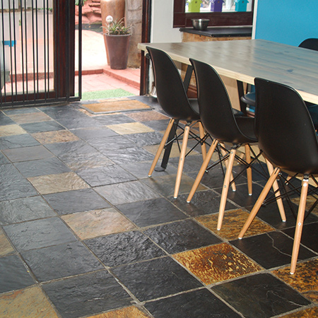Strip and seal natural stone floors