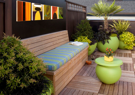 Quick & easy outdoor space