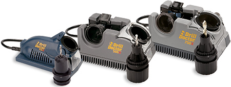 Drill bit sharpening systems